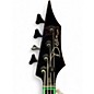 Used Dean CUSTOM ZONE GREEN Electric Bass Guitar