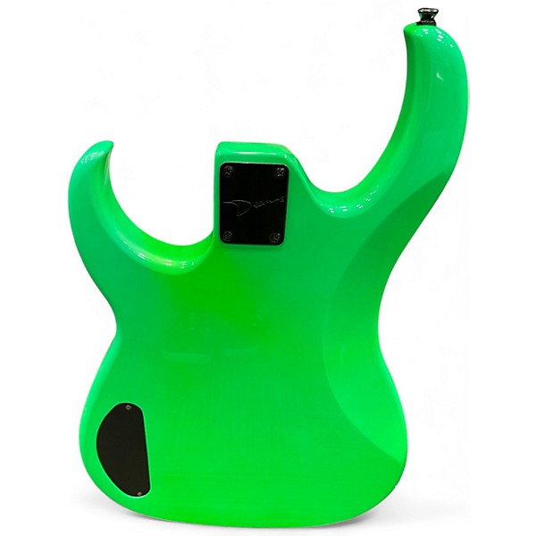 Used Dean CUSTOM ZONE GREEN Electric Bass Guitar