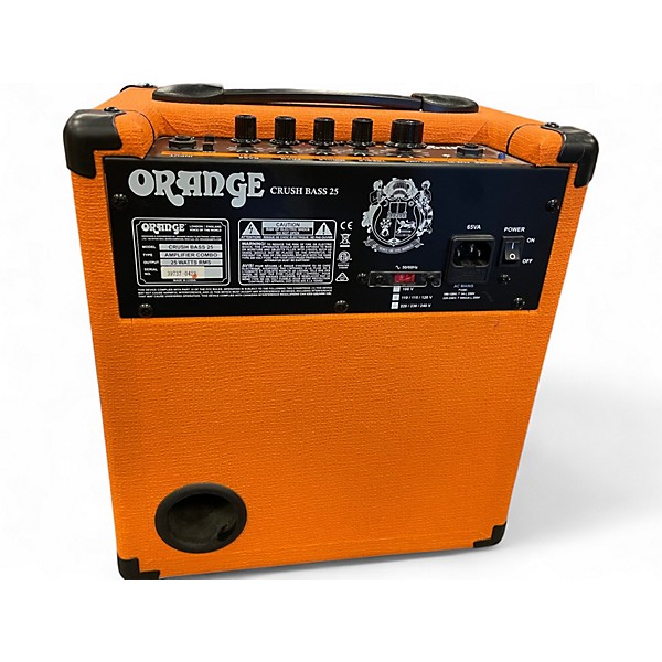 Used Orange Amplifiers CRUSH BASS 25 Bass Combo Amp