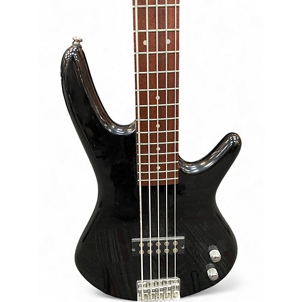 Used Ibanez GSR105EX 5 String Black Electric Bass Guitar