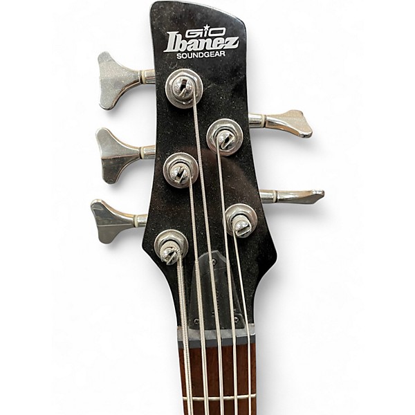 Used Ibanez GSR105EX 5 String Black Electric Bass Guitar