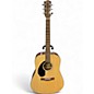 Used Fender CD60 Dreadnought Natural Acoustic Guitar thumbnail