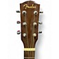 Used Fender CD60 Dreadnought Natural Acoustic Guitar