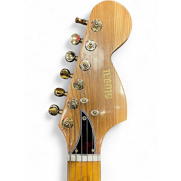 Used Global S Style Natural Solid Body Electric Guitar