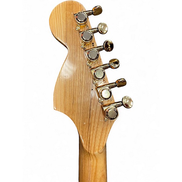 Used Global S Style Natural Solid Body Electric Guitar