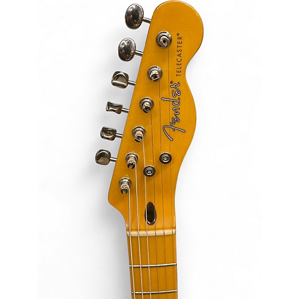 Used Fender Modern Player Telecaster Plus Honey Burst Solid Body Electric Guitar