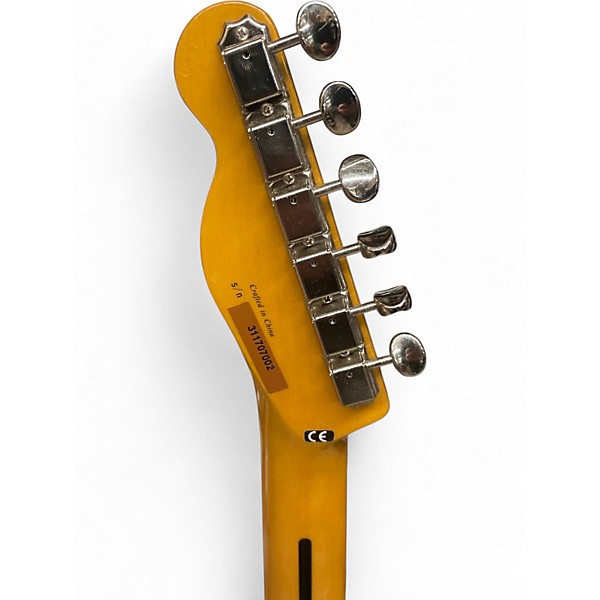 Used Fender Modern Player Telecaster Plus Honey Burst Solid Body Electric Guitar