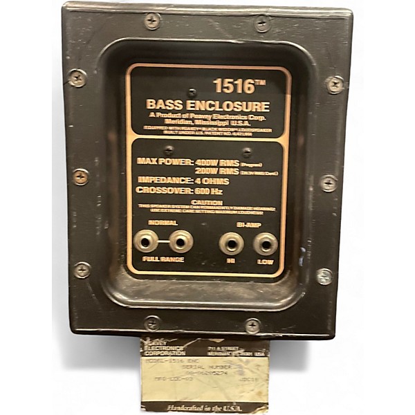 Used Peavey 1516 BASS CAB Bass Cabinet