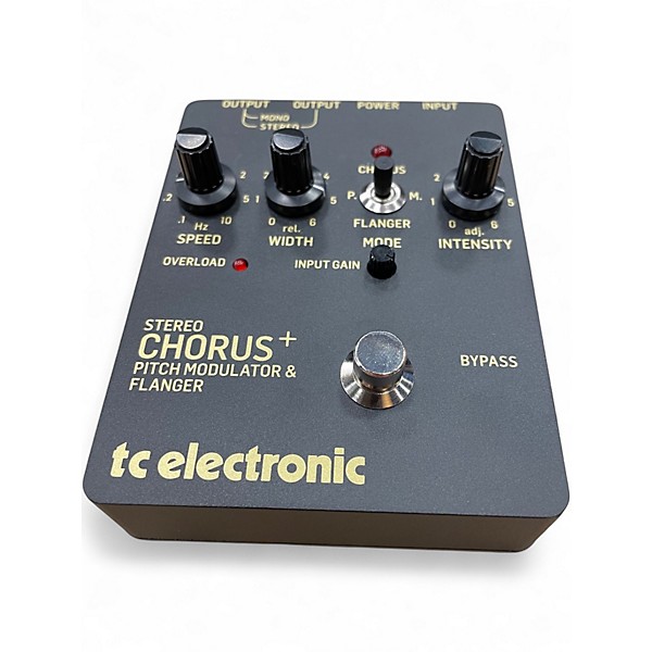 Used TC Electronic TC Electronic Stereo Chorus + Pitch Modulator & Flanger Effect Pedal