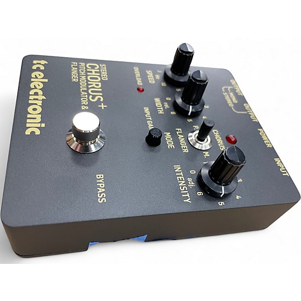 Used TC Electronic TC Electronic Stereo Chorus + Pitch Modulator & Flanger Effect Pedal