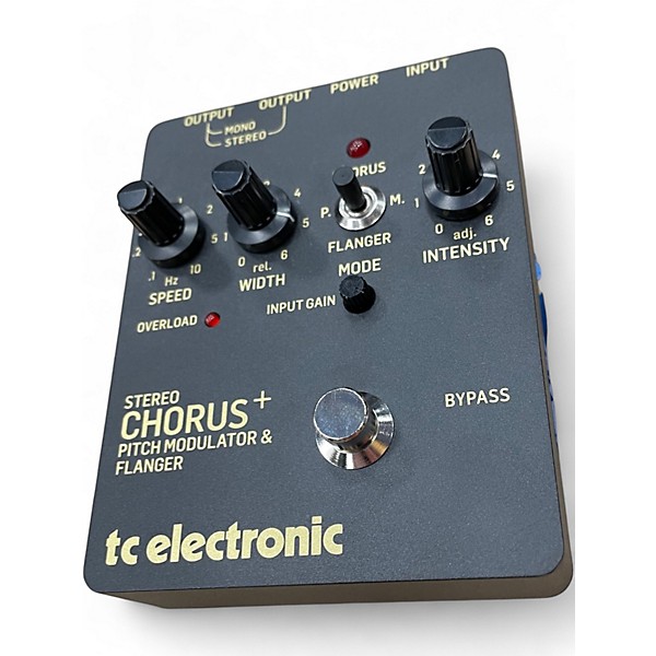 Used TC Electronic TC Electronic Stereo Chorus + Pitch Modulator & Flanger Effect Pedal