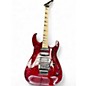 Used Jackson JS34Q Dinky Crimson Red Trans Solid Body Electric Guitar thumbnail
