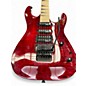 Used Jackson JS34Q Dinky Crimson Red Trans Solid Body Electric Guitar