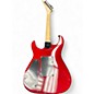 Used Jackson JS34Q Dinky Crimson Red Trans Solid Body Electric Guitar