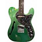 Used Firefly Pure Series FFTH Emerald Green Hollow Body Electric Guitar