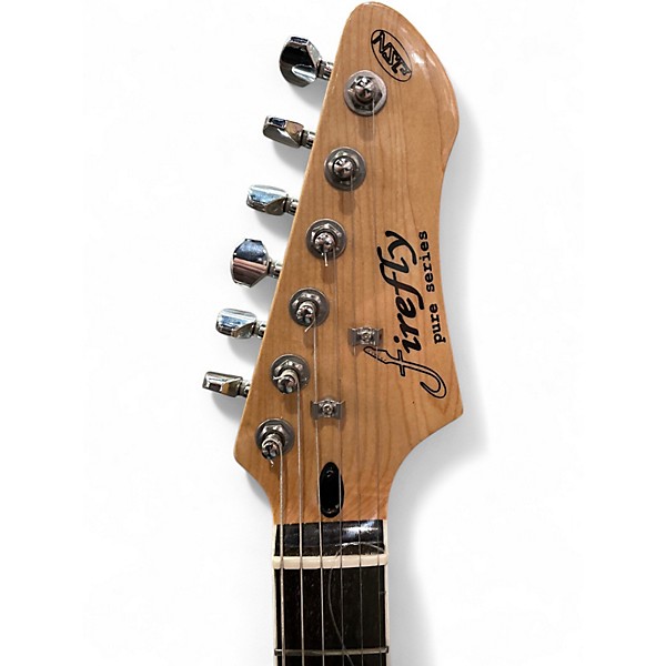 Used Firefly Pure Series FFTH Emerald Green Hollow Body Electric Guitar