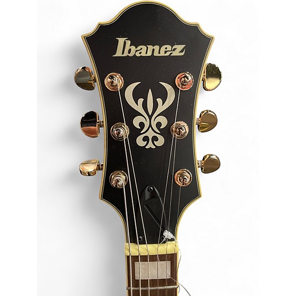 Used Ibanez AF75G Burgundy Mist Hollow Body Electric Guitar