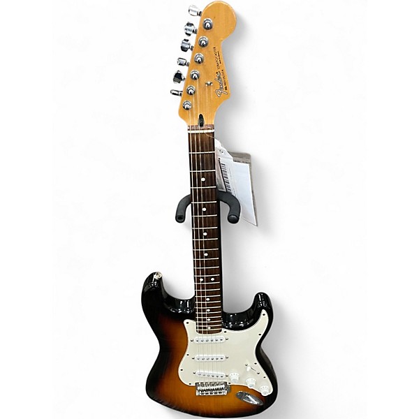 Used 2002 Fender Standard Stratocaster Sunburst Solid Body Electric Guitar