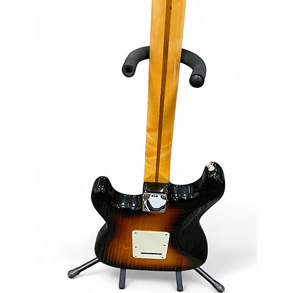 Used 2002 Fender Standard Stratocaster Sunburst Solid Body Electric Guitar