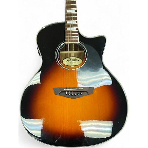 Used D'Angelico DAPCSG200VSBCP 2 Color Sunburst Acoustic Electric Guitar