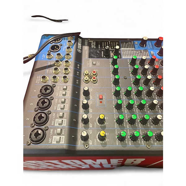 Used Yamaha MG10XU 10 Channel Mixer with Effects Unpowered Mixer