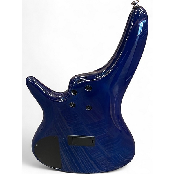 Used Ibanez SR405EQM Blue Sapphire Electric Bass Guitar