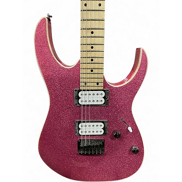 Used Ibanez RG421 Shocking Pink Solid Body Electric Guitar