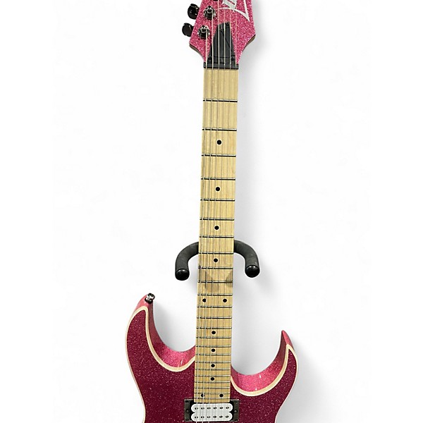 Used Ibanez RG421 Shocking Pink Solid Body Electric Guitar