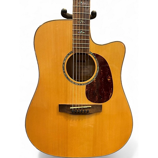 Used Takamine g series EG350SC Natural Acoustic Electric Guitar