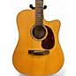 Used Takamine g series EG350SC Natural Acoustic Electric Guitar
