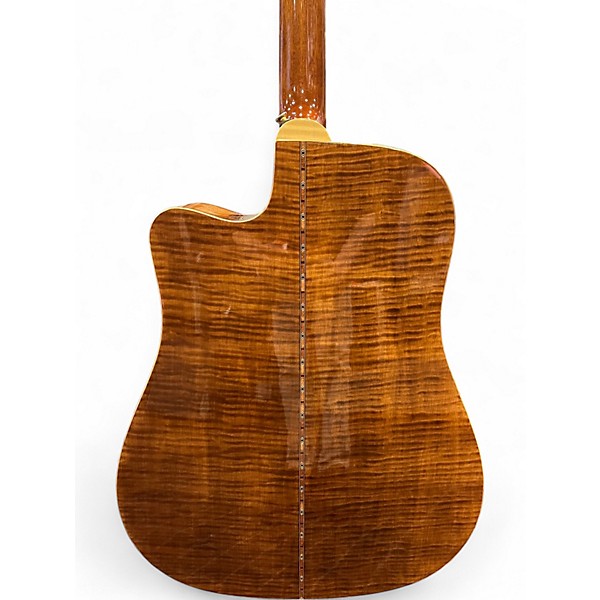 Used Takamine g series EG350SC Natural Acoustic Electric Guitar