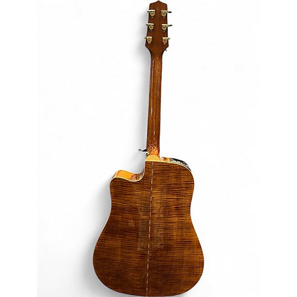 Used Takamine g series EG350SC Natural Acoustic Electric Guitar