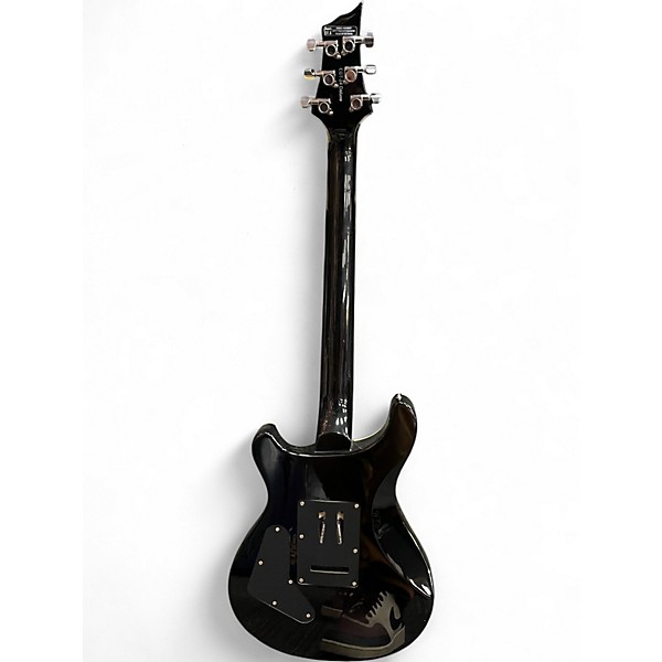 Used Harley Benton CST24 Deluxe Black Solid Body Electric Guitar