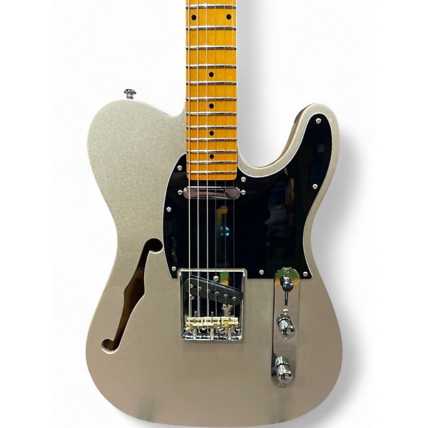 Used Sire LARRY CARLTON T7TV Metallic Silver Hollow Body Electric Guitar