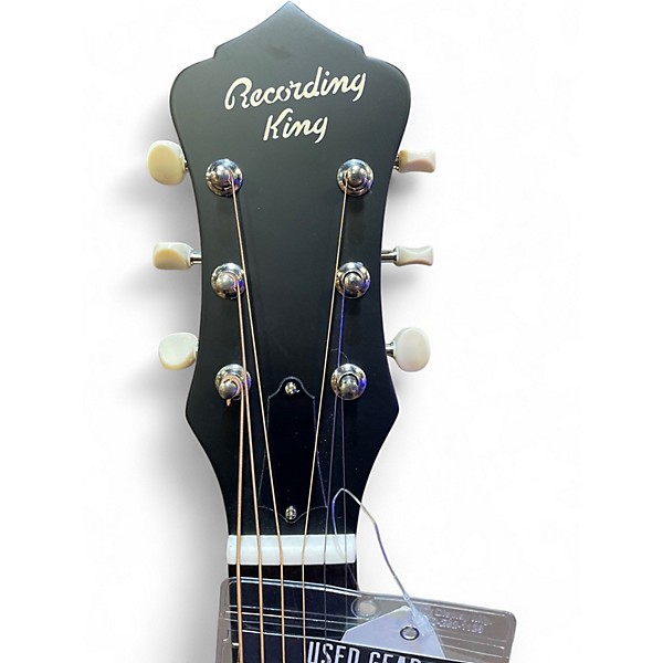 Used Recording King ROS-11-FE3-TBR Brown Sunburst Acoustic Electric Guitar
