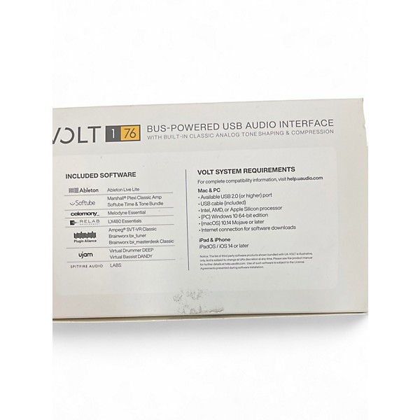 Used Volt 1 76 Audio Interface