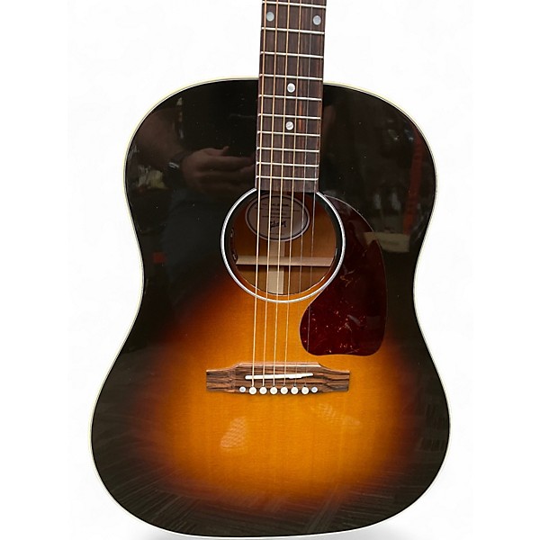 Used Gibson J45 Standard Vintage Sunburst Acoustic Electric Guitar
