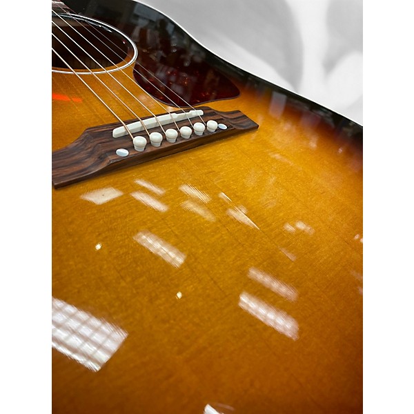 Used Gibson J45 Standard Vintage Sunburst Acoustic Electric Guitar
