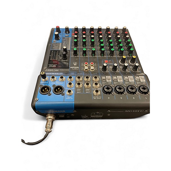 Used Yamaha MG10XU 10 Channel Mixer with Effects Unpowered Mixer