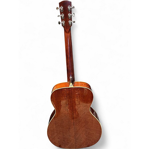 Used Alvarez MF60E Herringbone Natural Acoustic Electric Guitar