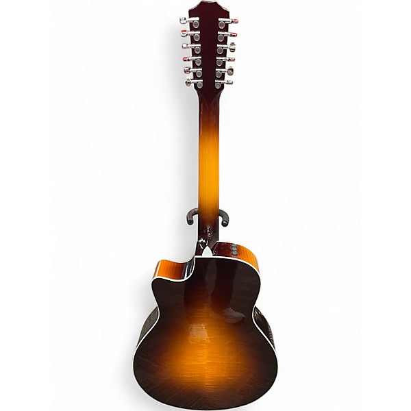 Used Taylor 656 CE 3 Tone Sunburst 12 String Acoustic Electric Guitar