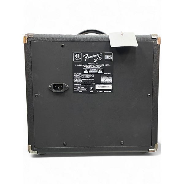 Used Fender FRONTMAN 20G Guitar Combo Amp