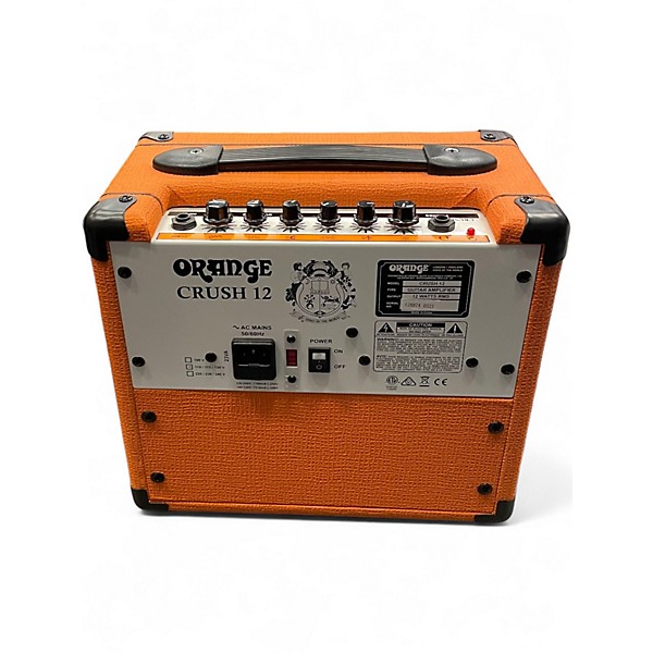 Used Orange Amplifiers Crush 12 Guitar Combo Amp