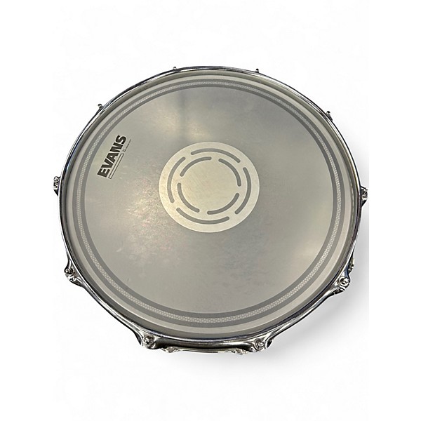 Used SJC 14in 8x14 Custom Snare Drum Acrylic/Grandma’s Floral Drum