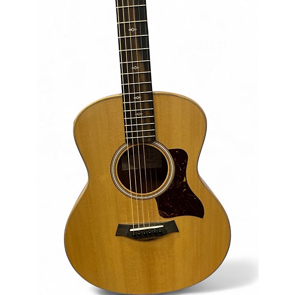 Used 2025 Taylor GS Mini-e Sunset Blvd Figured Ovangkol Natural Acoustic Electric Guitar