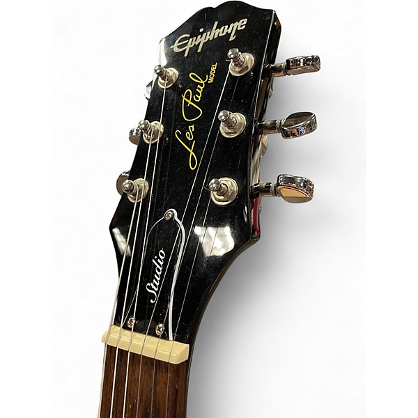 Used 2022 Epiphone Les Paul Studio smokehouse burst Solid Body Electric Guitar