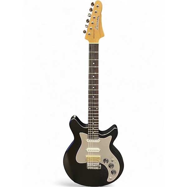 Used Eastman Fullertone DC'62 Moss Black Solid Body Electric Guitar