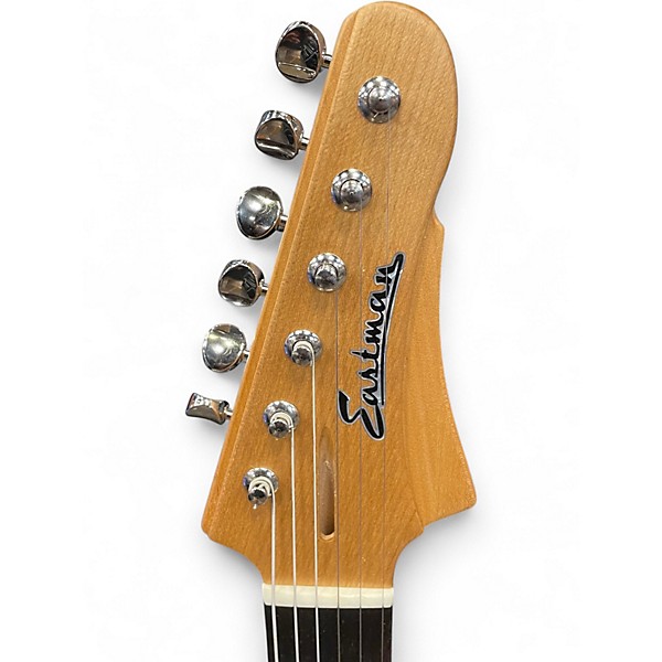 Used Eastman Fullertone DC'62 Moss Black Solid Body Electric Guitar