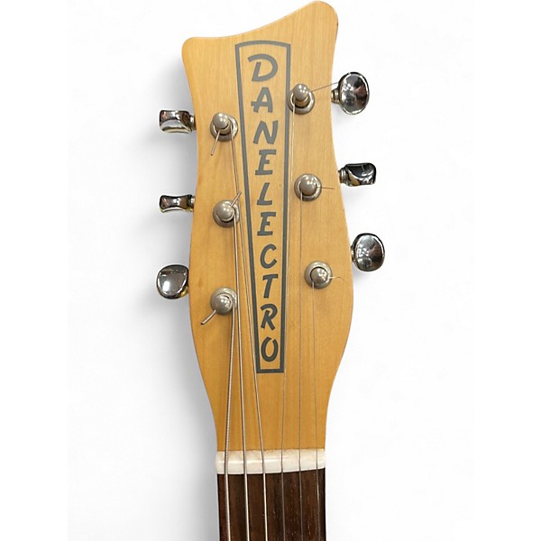 Used Danelectro DanoBlaster Black Sparkle Solid Body Electric Guitar