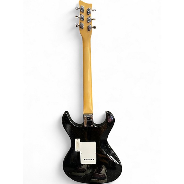 Used Danelectro DanoBlaster Black Sparkle Solid Body Electric Guitar